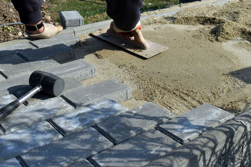 Outdoor Paver Setting